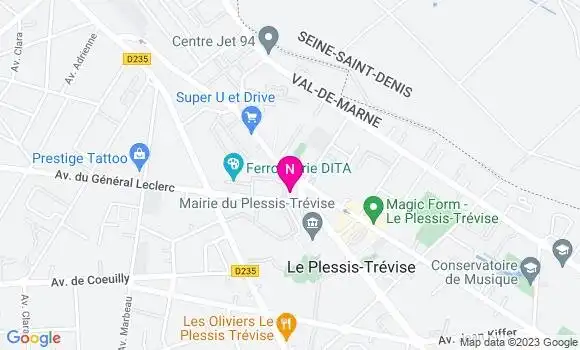 Localisation Mtre Pithois Gur Caroline
