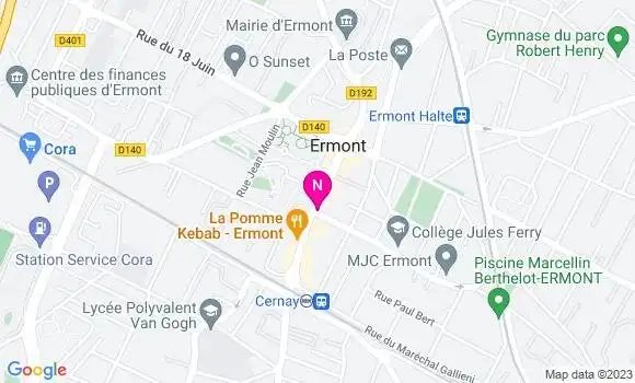 Localisation Mtre Martines Margaux