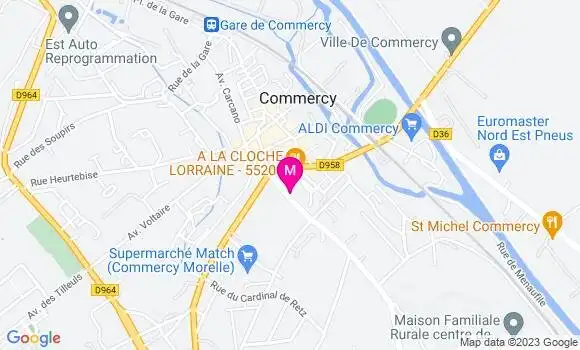 Localisation Mtre Paul Francis