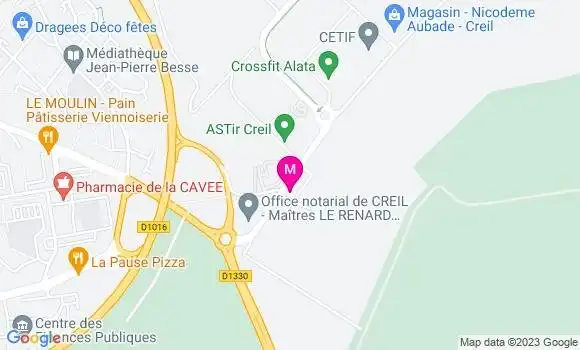 Localisation Mtre Savary Sébastien