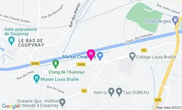 Localisation Mtre Vileyn Riby Julie