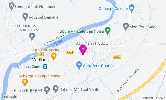 Localisation Mtre De Laval Sophie