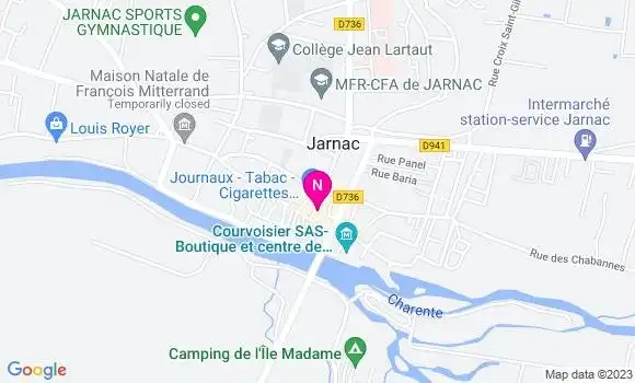 Localisation Mtre Favre Elodie