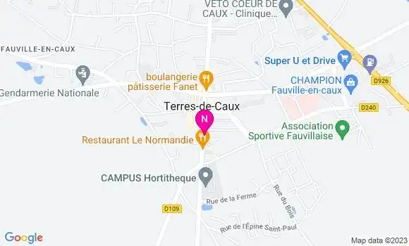 Localisation Mtre Thuillier Cécile