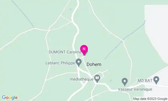 Localisation Mtre Dumont Caroline