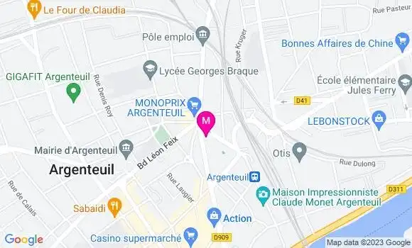 Localisation Mtre Nicolas Aurélie