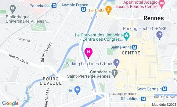 Localisation Mtre Bourgoin Laurent