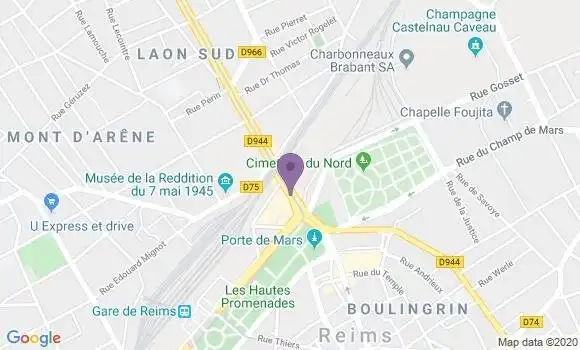 Localisation Mtre Willaume Sabine