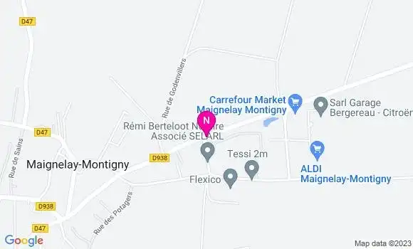 Localisation Mtre Berteloot Rémi