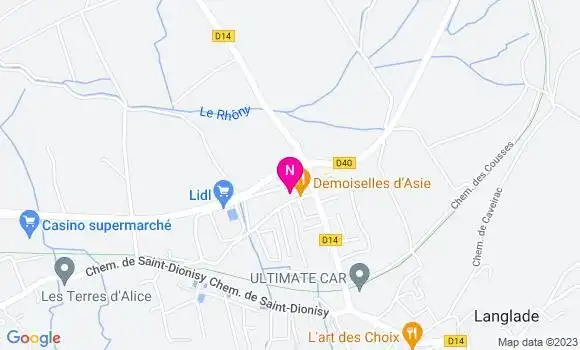 Localisation Mtre Bres Juliette
