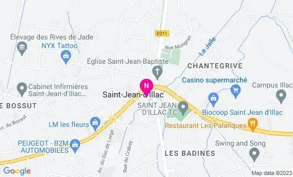 Localisation Mtre Guichard Pierre