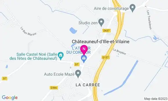 Localisation Mtre Cazuguel Jérôme