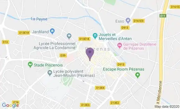 Localisation Mtre Mazet Michel