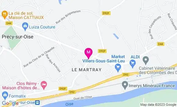 Localisation Mtre Chambaud Christophe