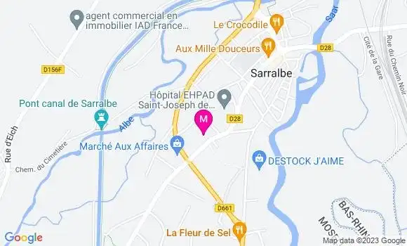 Localisation Mtre Gussetti Emilie