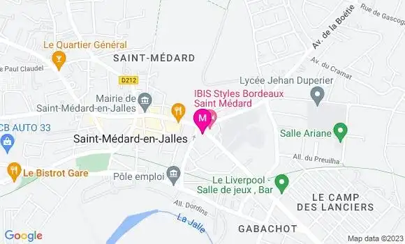 Localisation Mtre Garraud Benoît