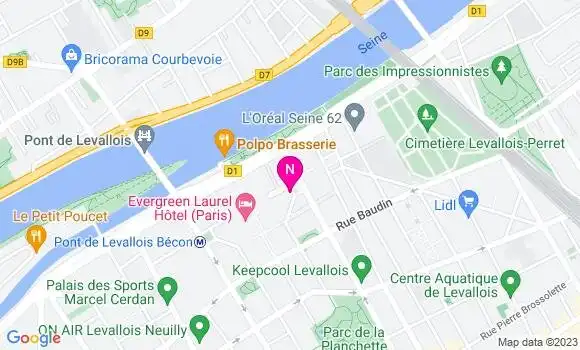 Localisation Mtre Michel Gonzalez Anne Lise