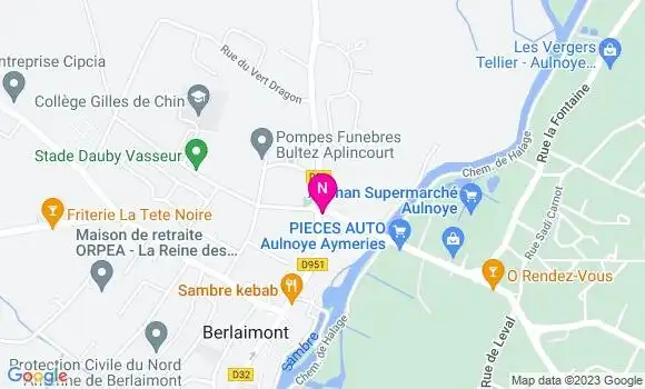 Localisation Mtre Derque Sébastien