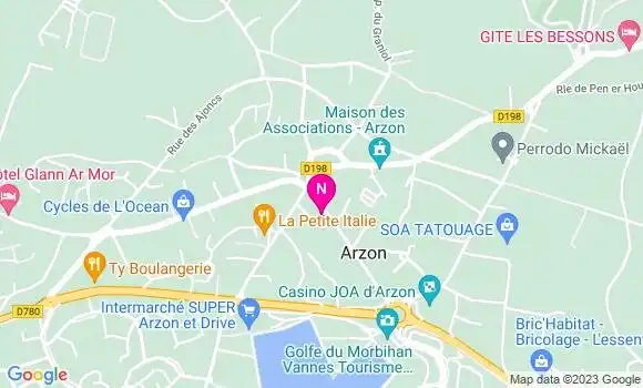 Localisation Mtre Dupuy Laurence
