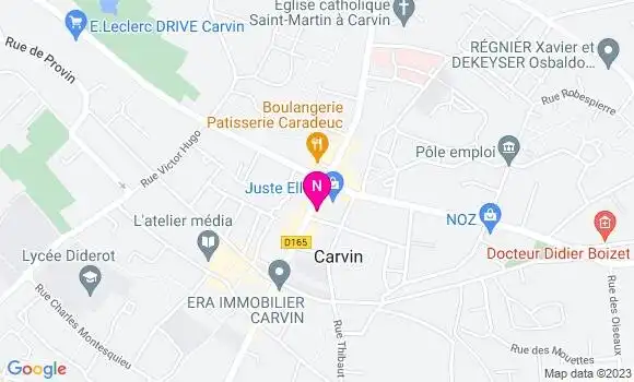 Localisation Mtre Lemaire Caroline