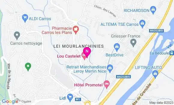 Localisation Mtre Meurot Nicolas
