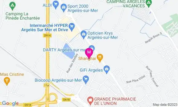 Localisation Mtre Caminade Ludovic
