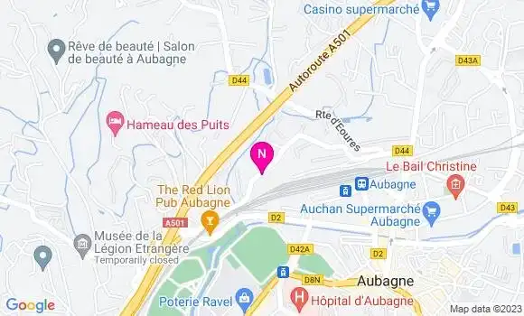 Localisation Mtre Seguin Xavier