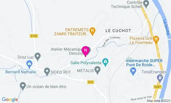 Localisation Mtre Joron Benoît