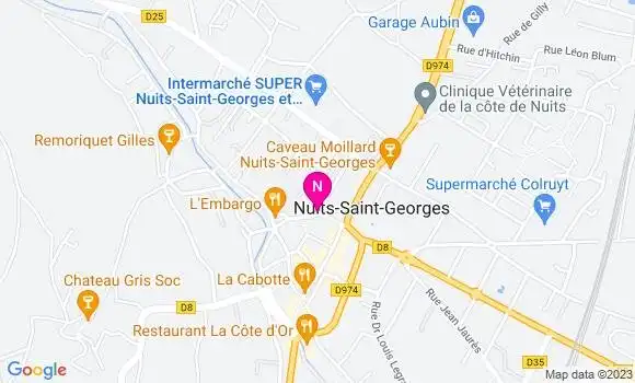 Localisation Mtre Taiclet Nicolas