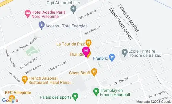 Localisation Mtre Maurice Guillaume