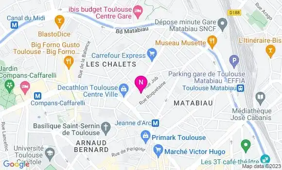 Localisation Mtre Tarascon Camille