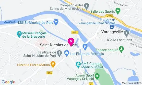 Localisation Mtre Weber Jean Guillaume