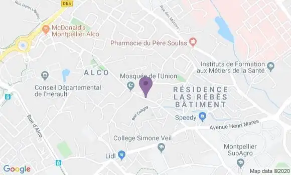 Localisation Mtre Andrieu Jean Philippe