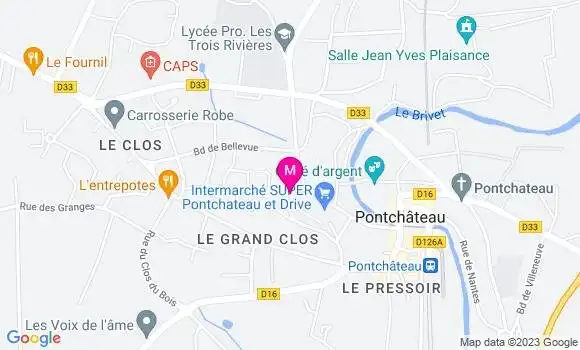 Localisation Mtre Perrais Fabrice