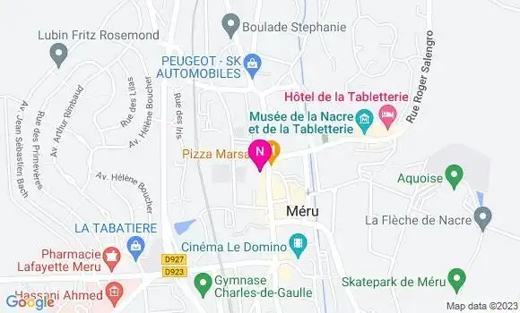 Localisation Mtre Pelegrin Nicolas