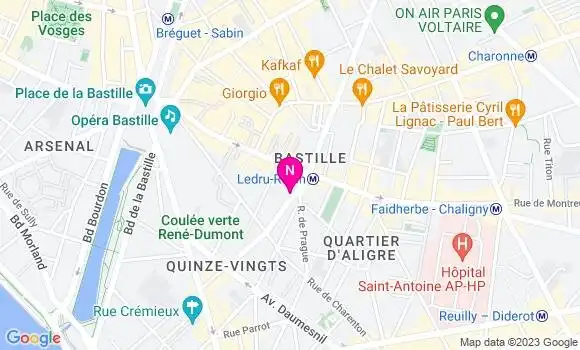 Localisation Mtre Dupont Paul Etienne