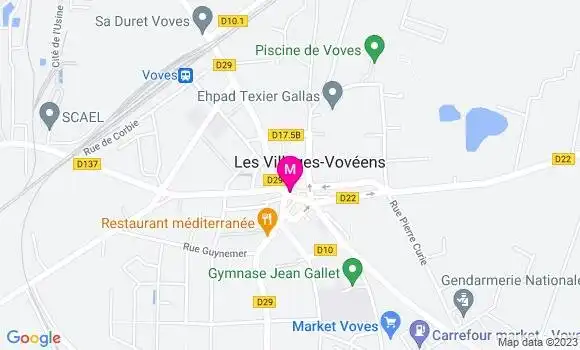 Localisation Mtre Vellard Florent