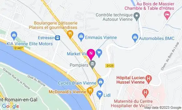 Localisation Mtre Sabatier Myriam