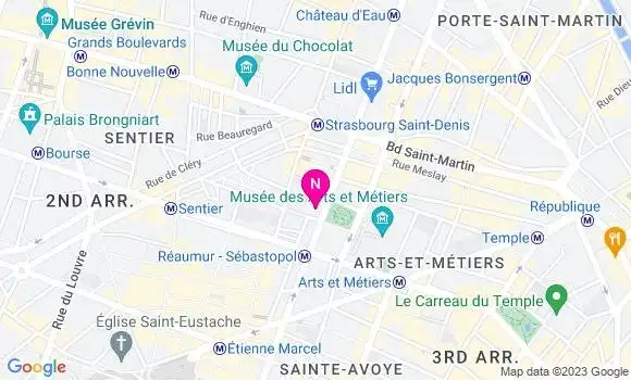 Localisation Mtre Charpentier Emilie