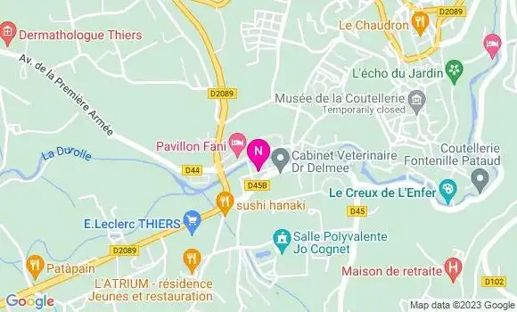 Localisation Mtre Labidoire Damien