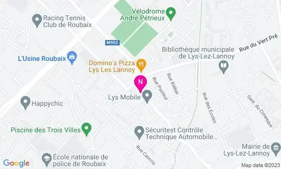 Localisation Mtre Rogister Olivier