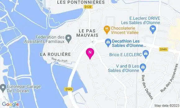 Localisation Mtre Pennetier Brard Sandrine
