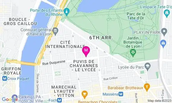 Localisation Mtre Falcoz Nicolas
