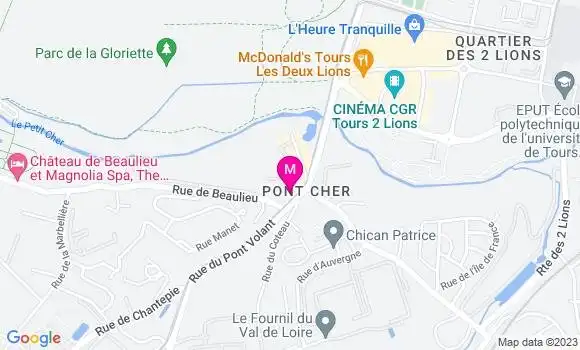 Localisation Mtre Monmarche Marie