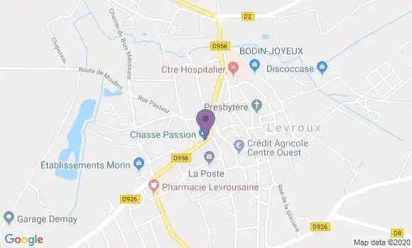 Localisation Mtre Thibault Joelle