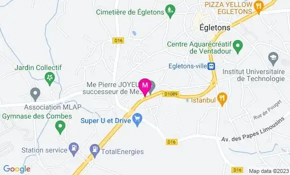 Localisation Mtre Joyeux Pierre