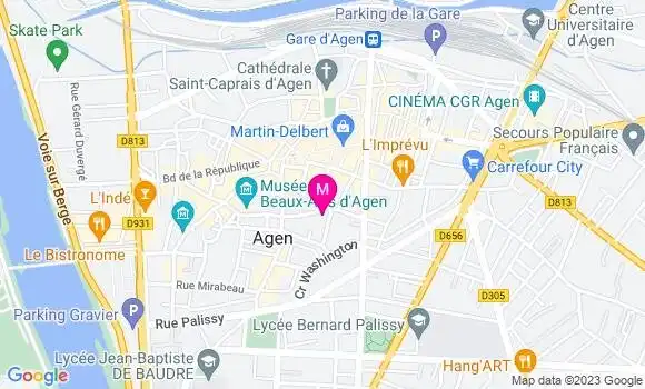 Localisation Mtre Richon Catherine