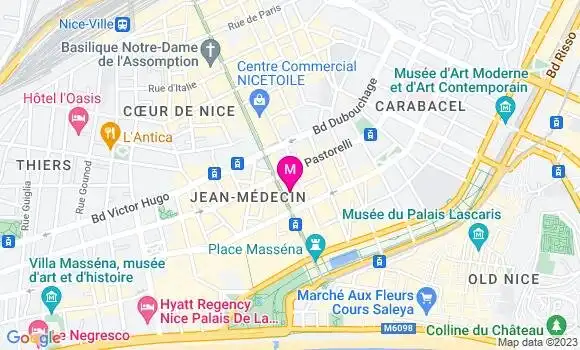 Localisation Mtre Pernes Florian