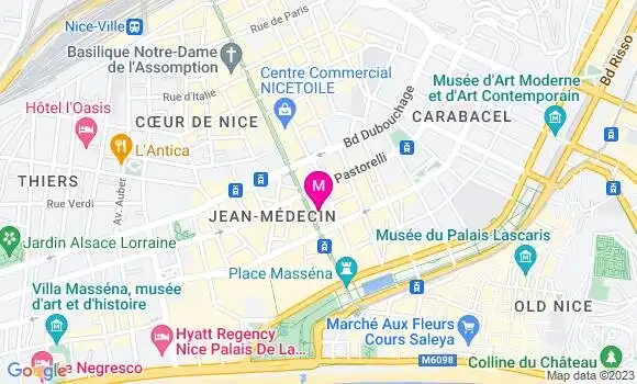 Localisation Mtre Mascarelli Cécile