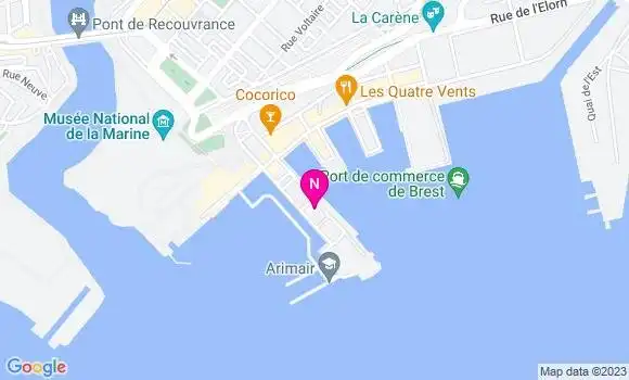 Localisation Mtre Fournier Corinne